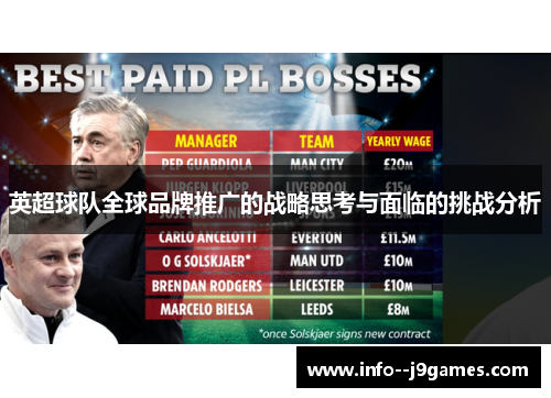 英超球队全球品牌推广的战略思考与面临的挑战分析
